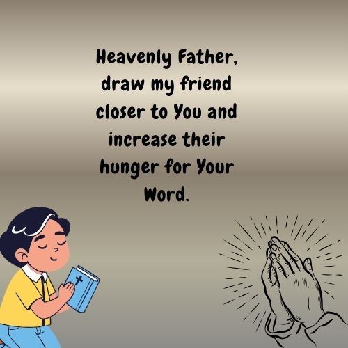 christmas prayer for friends