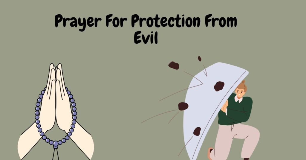 prayer for protection from evil