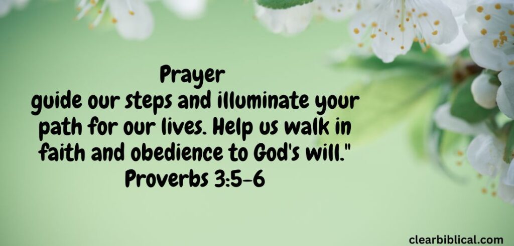 Prayers for Guidance and Wisdom