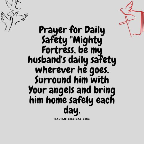 prayer for my husband success and protection